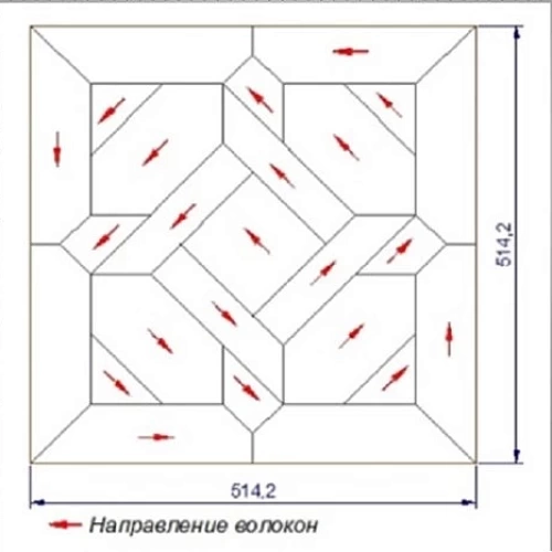 ДУБ №6-50 МОДУЛЬНЫЙ ПАРКЕТ LAB ARTE